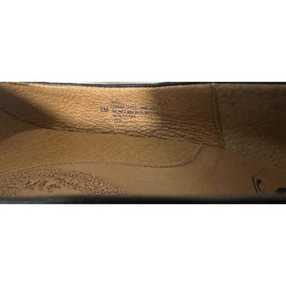 Sofft Sorrento Black Genuine Leather Peep Toe Pumps High Heels Shoes Sz 8 M - Picture 2 of 9